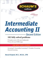 book Schaum's Outline of Intermediate Accounting II