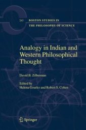 book Analogy in Indian and Western Philosophical Thought