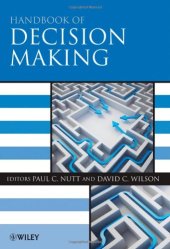 book Handbook of Decision Making