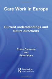 book Care Work in Europe: Current Understandings and Future Directions