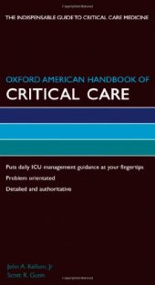 book Oxford American Handbook of Critical Care (Oxford American Handbooks)