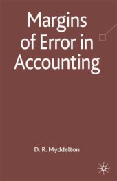 book Margins of Error in Accounting