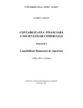 book Contabilitatea financiara a societatilor comerciale, ed. a III-a