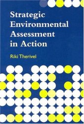 book Strategic Environmental Assessment in Action