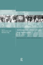 book Anthropology, Development and Modernities