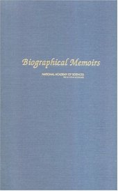 book Biographical Memoirs: V.83 (Biographical Memoirs: A Series)