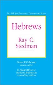 book Hebrews (IVP New Testament Commentary Series)