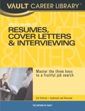 book Vault Guide to Resumes, Cover Letters & Interviewing, 2nd Edition