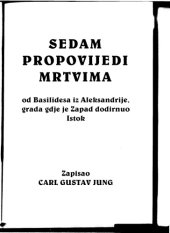 book Sedam propovijedi mrtvima