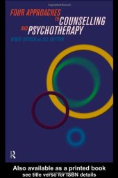 book Four Approaches to Counselling and Psychotherapy