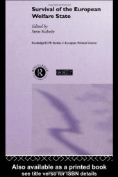 book Survival of the European Welfare State (Routledge Ecpr Studies in European Political Science, 14)