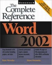 book Word 2002: The Complete Reference