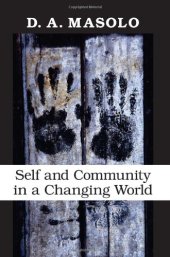 book Self and Community in a Changing World