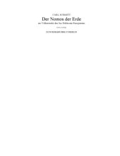 book Der Nomos der Erde im Völkerrecht des Jus Publicum Europaeum