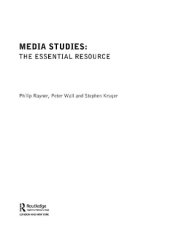 book Media Studies: The Essential Resource