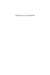 book Topological Geometry, Second edition