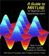 book A guide to MATLAB: for beginners and experienced users