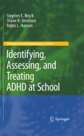 book Identifying, Assessing, and Treating ADHD at School