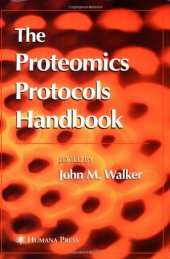 book The Proteomics Protocols Handbook