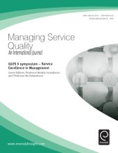 book Managing Service Quality An International Journal, Volume 15 Number 2 2005