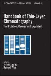 book Handbook of Thin-Layer Chromatography (Chromatographic Science, Vol. 89) (Chromatographic Science)