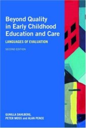 book Beyond Quality in Early Childhood Education and Care: Languages of Evaluation 2nd Edition