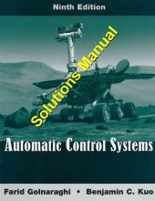 book Automatic Control Systems, 9th Edition - Solutions Manual