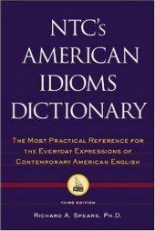 book NTC's American Idioms Dictionary