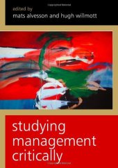 book Studying Management Critically