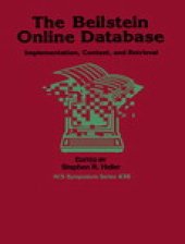 book The Beilstein Online Database. Implementation, Content, and Retrieval