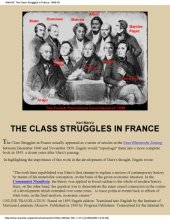 book Class Struggles in France, 1848-1850