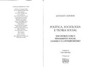 book Politica, sociologia e teoria social: encontros com o pensamento social classico e contemporaneo