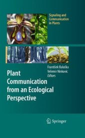 book Plant Communication from an Ecological Perspective