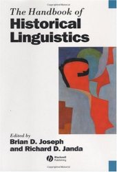 book The Handbook of Historical Linguistics