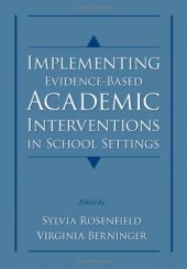 book Implementing Evidence-Based Academic Interventions in School Settings