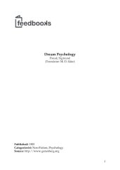 book Dream Psychology: Psychoanalysis for Beginners