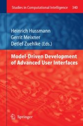 book Model-Driven Development of Advanced User Interfaces