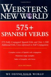 book Webster's New World 575+ Spanish Verbs