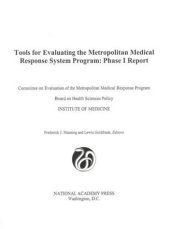 book Tools for Evaluating the Metropolitan Medical Response System Program