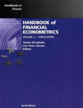 book Handbook of Financial Econometrics, Volume 2: Applications (Handbooks in Finance)
