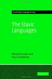 book The Slavic Languages (Cambridge Language Surveys)