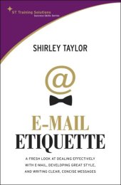 book E-mail Etiquette