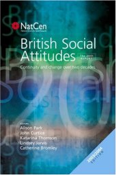 book British Social Attitudes: Continuity and Change over Two Decades (British Social Attitudes Survey series)