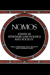 book Nomos: Essays in Athenian Law, Politics and Society