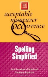 book Spelling Simplified (Study Smart Series)