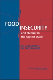 book Food Insecurity and Hunger in the United States: An Assessment of the Measure