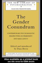 book Gender Conundrum: Contemporary Psychoanalytic Perspectives on Femininity and Masculinity