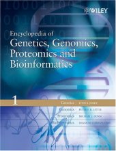 book Encyclopedia of Genetics, Genomics, Proteomics and Bioinformatics