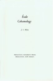 book Etale Cohomology. (PMS-33)