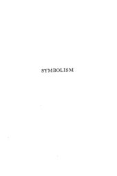 book Symbolism: its meaning and effect